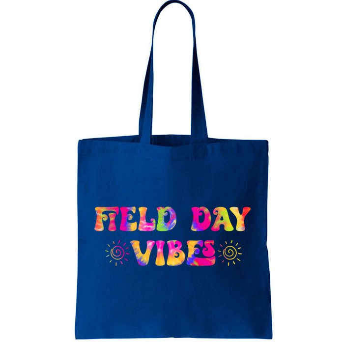 Tie Dye Field Day Vibes Last Day Of School Field Day Teacher Gift Tote Bag