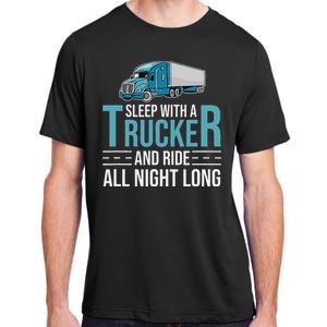 Truck Driver Funny Big Trucking Trucker Adult ChromaSoft Performance T-Shirt