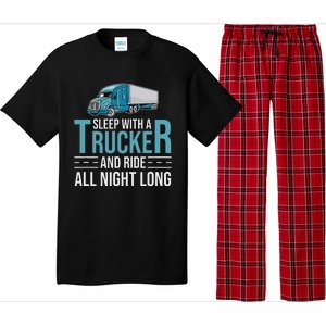 Truck Driver Funny Big Trucking Trucker Pajama Set