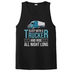 Truck Driver Funny Big Trucking Trucker PosiCharge Competitor Tank