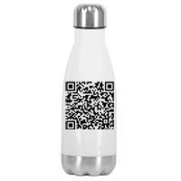 Trump Dancing Funny Code Barre 2025 Stainless Steel Insulated Water Bottle