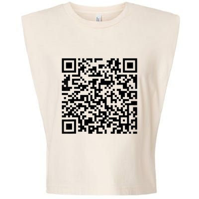 Trump Dancing Funny Code Barre 2025 Garment-Dyed Women's Muscle Tee