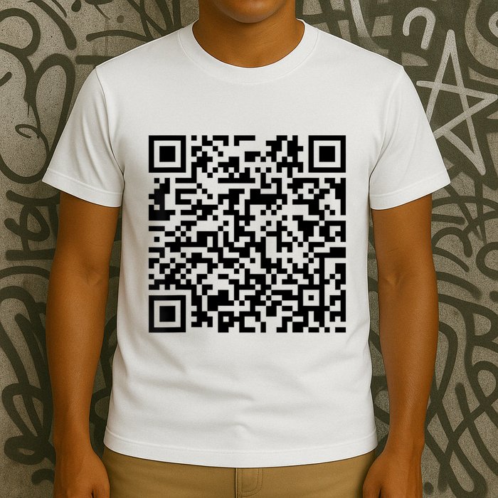 Trump Dancing Funny Code Barre 2025 T-Shirt