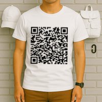 Trump Dancing Funny Code Barre 2025 T-Shirt