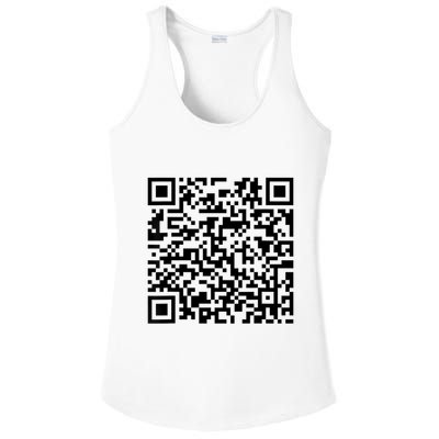 Trump Dancing Funny Code Barre 2025 Ladies PosiCharge Competitor Racerback Tank