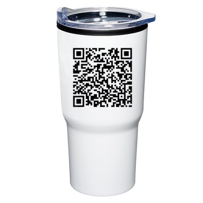 Trump Dancing Funny Code Barre 2025 Tumbler