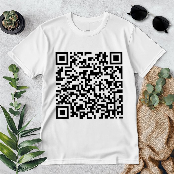 Trump Dancing Funny Code Barre 2025 Premium T-Shirt