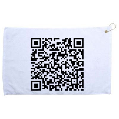Trump Dancing Funny Code Barre 2025 Grommeted Golf Towel