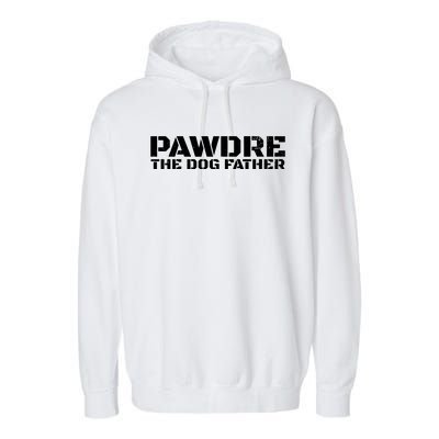 The Dog Father Original Dog Dad Garment-Dyed Fleece Hoodie