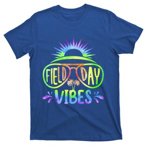 Tie Dye Field Day Vibes Last Day Of School Field Day Teacher Cool Gift T-Shirt