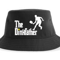 The Dink Father Pickleball Dad Funny Pickleball Sustainable Bucket Hat
