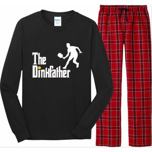 The Dink Father Pickleball Dad Funny Pickleball Long Sleeve Pajama Set