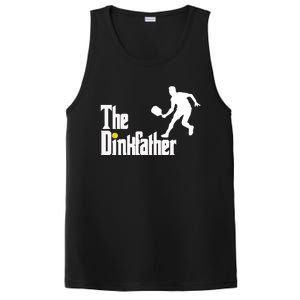 The Dink Father Pickleball Dad Funny Pickleball PosiCharge Competitor Tank