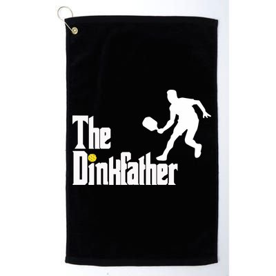 The Dink Father Pickleball Dad Funny Pickleball Golf Towel
