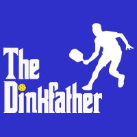 The Dink Father Pickleball Dad Funny Pickleball 16 in Basic Backpack