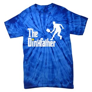 The Dink Father Pickleball Dad Funny Pickleball Tie-Dye T-Shirt