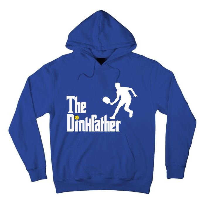 The Dink Father Pickleball Dad Funny Pickleball Tall Hoodie