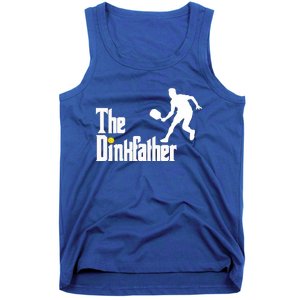 The Dink Father Pickleball Dad Funny Pickleball Tank Top