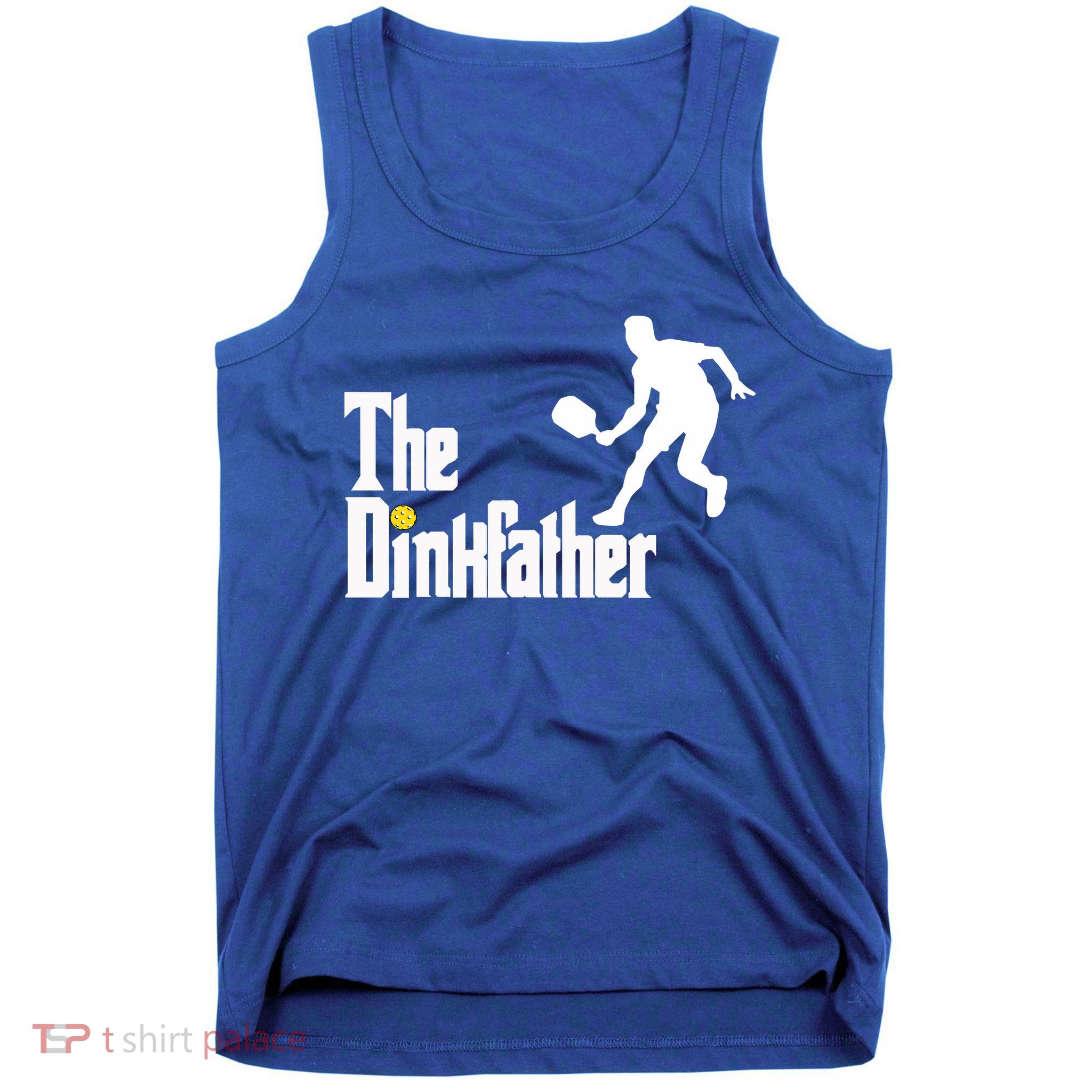 The Dink Father Pickleball Dad Funny Pickleball Tank Top