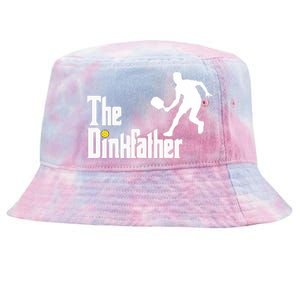 The Dink Father Pickleball Dad Funny Pickleball Tie-Dyed Bucket Hat