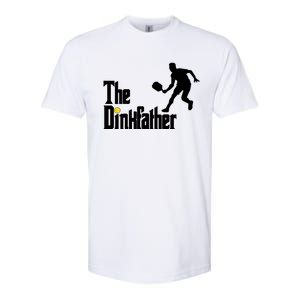 The Dink Father Pickleball Dad Funny Pickleball Softstyle CVC T-Shirt