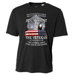 Two Defining Forces Have Ever Offered To Die For You Cooling Performance Crew T-Shirt