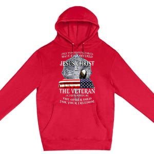 Two Defining Forces Have Ever Offered To Die For You Premium Pullover Hoodie