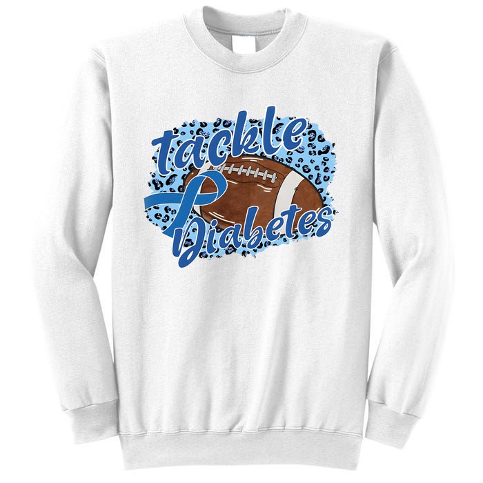 Tackle Diabetes Football Lover Game Day Sport Team Sweatshirt