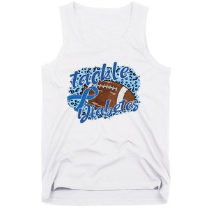 Tackle Diabetes Football Lover Game Day Sport Team Tank Top