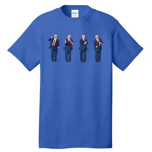 Trump Dance Funny Pro Trump 2024 Vote Trump President Maga Gift Tall T-Shirt