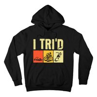 Triathlon Design For Women Triathlon Sport Lovers Hoodie