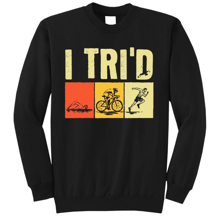 Triathlon Design For Women Triathlon Sport Lovers Sweatshirt