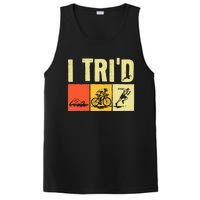 Triathlon Design For Women Triathlon Sport Lovers PosiCharge Competitor Tank