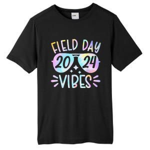 Tie Dye Field Day Vibes Funny For Teacher Field Day 2024 Tall Fusion ChromaSoft Performance T-Shirt