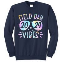 Tie Dye Field Day Vibes Funny For Teacher Field Day 2024 Sweatshirt