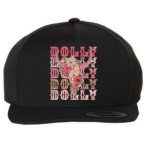 Trendy Dolly First Name Guitar Pink Cowgirl Western Wool Snapback Cap