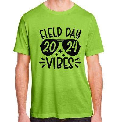 Tie Dye Field Day Vibes Funny For Teacher Field Day 2024 Adult ChromaSoft Performance T-Shirt