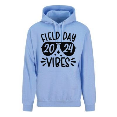 Tie Dye Field Day Vibes Funny For Teacher Field Day 2024 Unisex Surf Hoodie