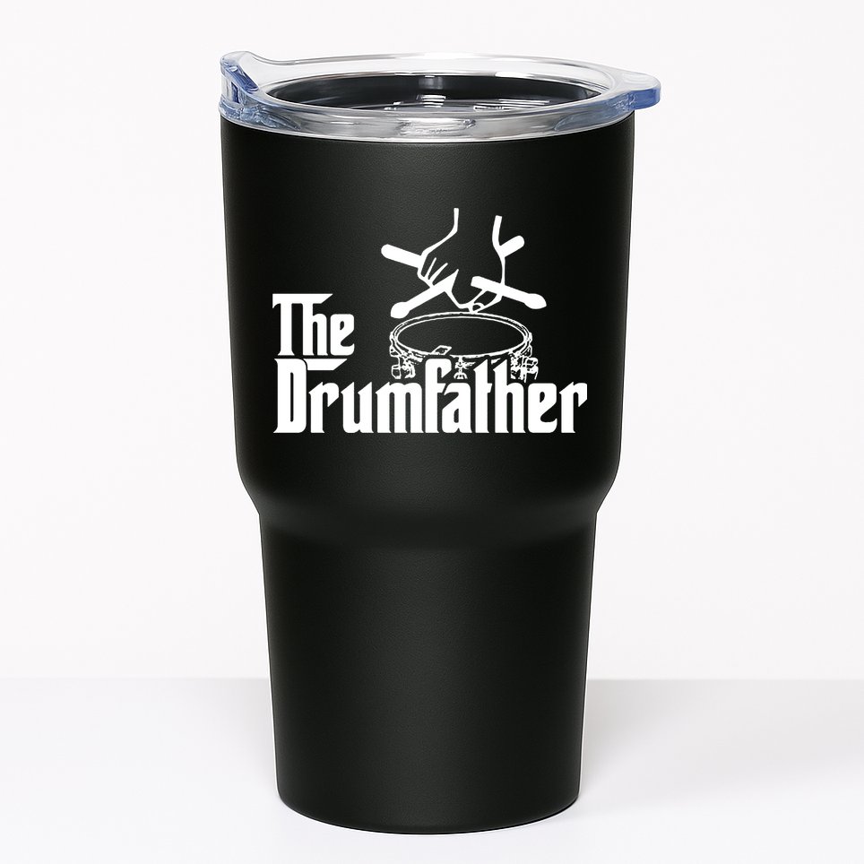 The Drum Father Drumsticks Drums Cymbal Pearl Paiste Zildjian Drummer Tumbler