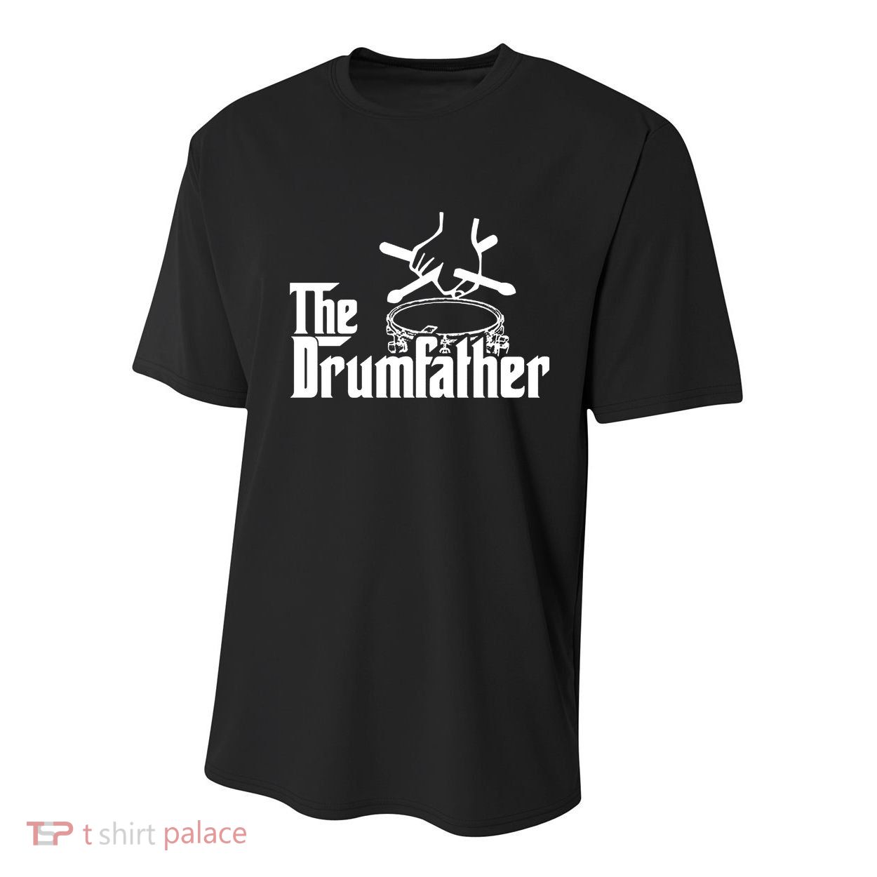 The Drum Father Drumsticks Drums Cymbal Pearl Paiste Zildjian Drummer Youth Performance Sprint T-Shirt
