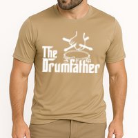The Drum Father Drumsticks Drums Cymbal Pearl Paiste Zildjian Drummer Cooling Performance Crew T-Shirt