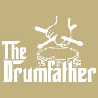 The Drum Father Drumsticks Drums Cymbal Pearl Paiste Zildjian Drummer Cooling Performance Crew T-Shirt