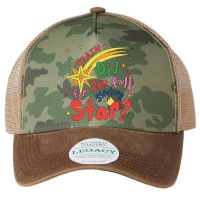 Train Did For You Fall Shooting Star Saying Legacy Tie Dye Trucker Hat
