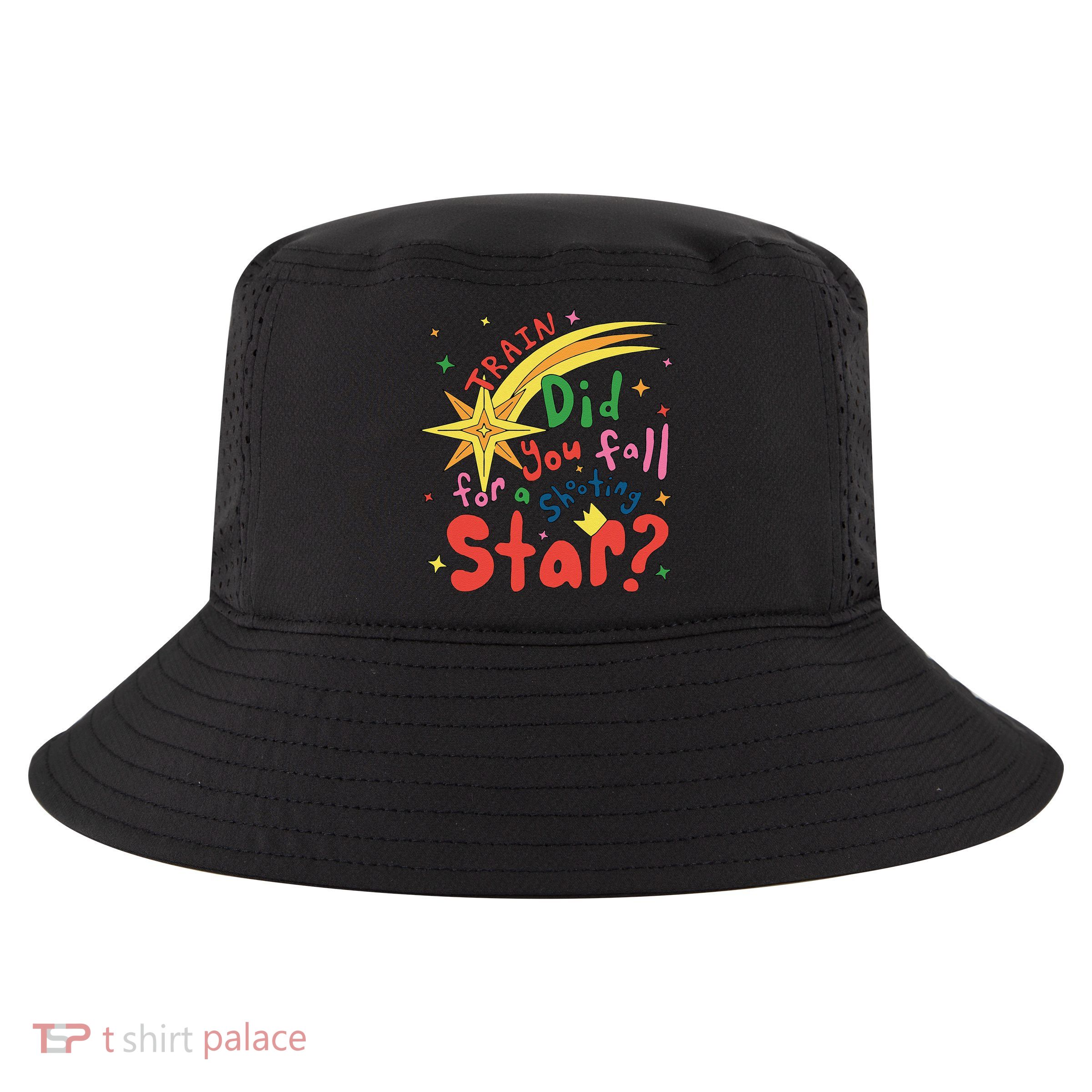 Train Did For You Fall Shooting Star Saying Cool Comfort Performance Bucket Hat