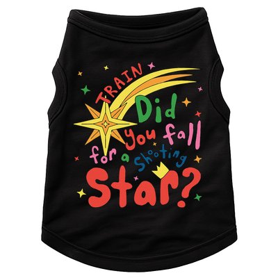 Train Did For You Fall Shooting Star Saying Doggie Tank