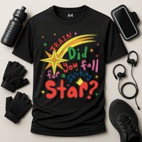 Train Did For You Fall Shooting Star Saying Performance Shirt