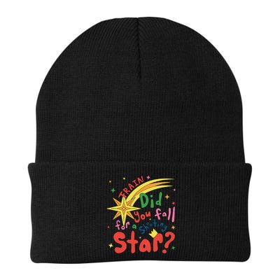 Train Did For You Fall Shooting Star Saying Beanie