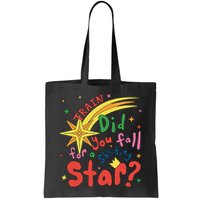 Train Did For You Fall Shooting Star Saying Bag