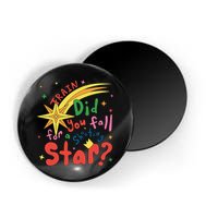 Train Did For You Fall Shooting Star Saying Magnet
