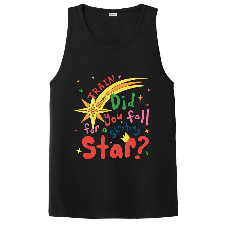Train Did For You Fall Shooting Star Saying PosiCharge Competitor Tank